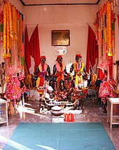 Inner hall of the shrine of the god of Bo Lek Nam Phi, in Uttaradit Province, Thailand. Bo Lek Nam Phi (Nam Pi iron mines) 05.jpg