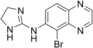 chemical structure of Brimonidine