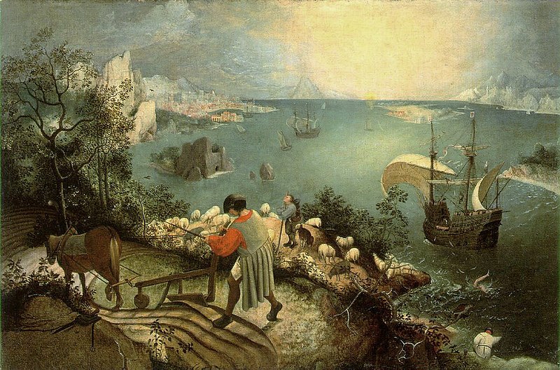File:Bruegel, Pieter de Oude - De val van icarus - hi res.jpg