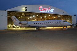 Bombardier CRJ100 der CemAir