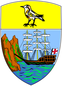 Coat of arms of Saint Helena.svg