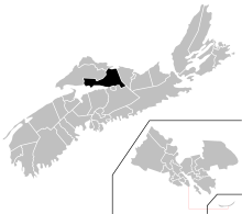 Colchester North provincial electoral district.svg