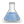 Conical flask blue.svg