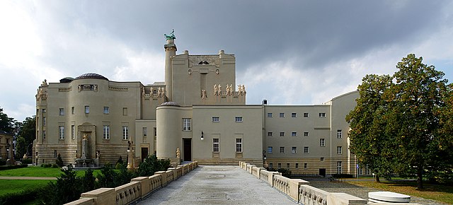 State Theater Cottbus in Brandenburg from the East