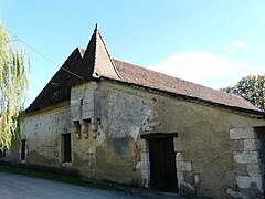 Altes Gebäude in der Domäne Tiregand