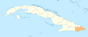 Kart over Guantánamo