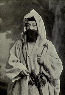 A. J. Dawson in Moorish dress, from his book Things Seen in Morocco, 1904
