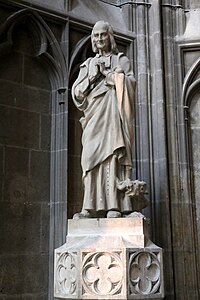 Le Curé d'Ars, cathédrale Saint-Just-et-Saint-Pasteur de Narbonne.