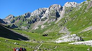 Corne au Taureau (2630m), Pointe de la Golette (2638m), Grande Brèche (2711m)