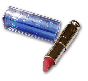 A typical tube of lipstick.