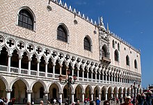 The Doge's Palace, built in the 14th century Doges Palace 7 (7242840168).jpg