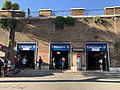 Entrance of Colosseo Station, August 2021