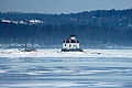 Le phare en hiver