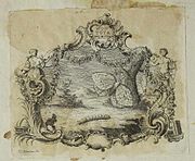 Ex libris from Albrecht von Haller. Da Fondazione Biblioteca europea di informazione e cultura