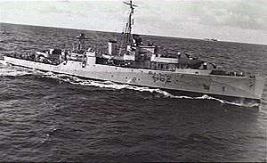 «Мэгпай» в Атлантике, ок. 1943—1945 гг.
