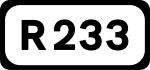 R233 road shield}}