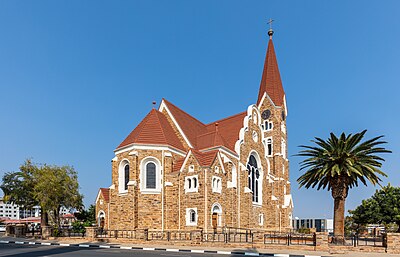 Die Evangelies-Lutherse Christuskirche in Windhoek, Namibië, is op inisiatief van pastoor Wilhelm Anz in April 1896 beplan, deur die argitek Gottlieb Redecker ontwerp en tussen 1907 en 1910 opgerig. Die inwyding het op 16 Oktober 1910 plaasgevind. Die kerk is tans een van die bekendste bakens in die Namibiese hoofstad.