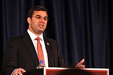 Justin Amash, founder and chairman of the Liberty Caucus Justin Amash (8001759811).jpg