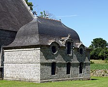 Vue d'ensemble de la sacristie