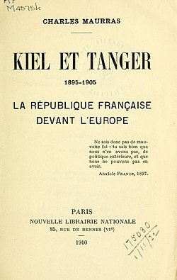 Image illustrative de l’article Kiel et Tanger