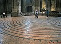 Labirint v stolnici v Chartresu