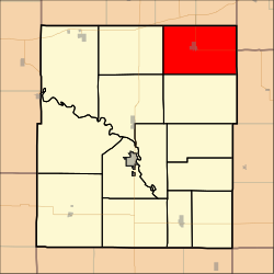 Location in Coffey County