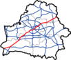 Mapa Dálnice M1