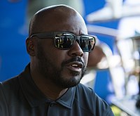 Hall of Fame RB Marshall Faulk Marshall Faulk 2017.jpg