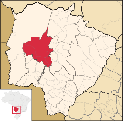 Aquidauana – Mappa