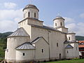 Church of the Mileševa monastery near Prijepolje is known for its remarkable frescoes