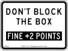 Don't block the box sign NYCDOT SR-1258.svg