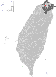 Distretto di Sanchong – Mappa