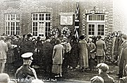 Opening of the original Nutley Memorial Hall in 1924
