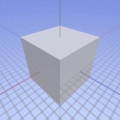 A cube is seen from various angles. This can be useful in study of objects.[35]
