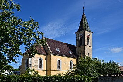 Otvice : église Sainte-Barbara.