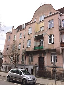 Facade on Mickiewicz Alley