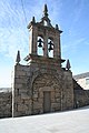 Doorway of the ancient Sanctuary of Virxe da Barca