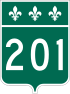 Route 201 shield