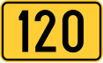 State Road 120 shield}}