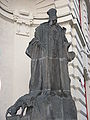 Statue av Judah Loew sentralt i Praha (mellom 1512 og 1525-1609)