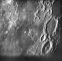 First image of the Moon returned by a Ranger mission (Ranger 7 in 1964) Ranger7 PIA02975.jpg