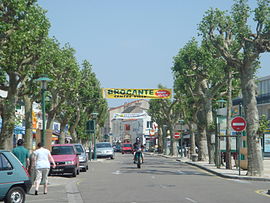 Town centre of Saint-Jean-de-Monts.
