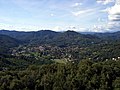 Saint-Jean-du-Gard vue de Saint-Roman