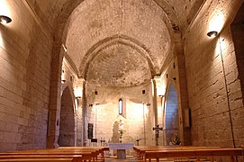 Santa Maria del Castell de Cubells - Interior