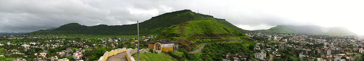 Larĝa panoramo de Satara