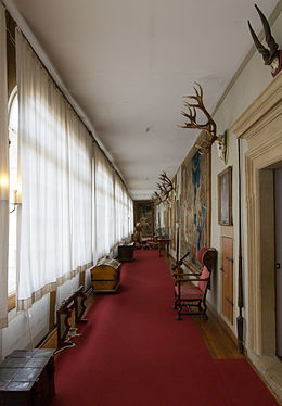 Galerie auf Schloss Langenburg