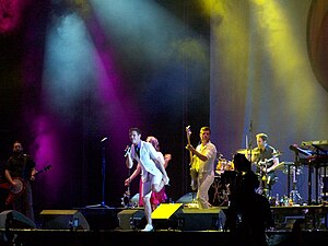 Scissor Sisters - live concert - at Super Bock...