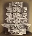 Series of Indo-Corinthian capitals from Jamal Garhi.