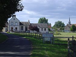 Skyline of Saint-Maurice-sur-Huisne