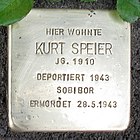 Stolperstein für Kurt Speier
